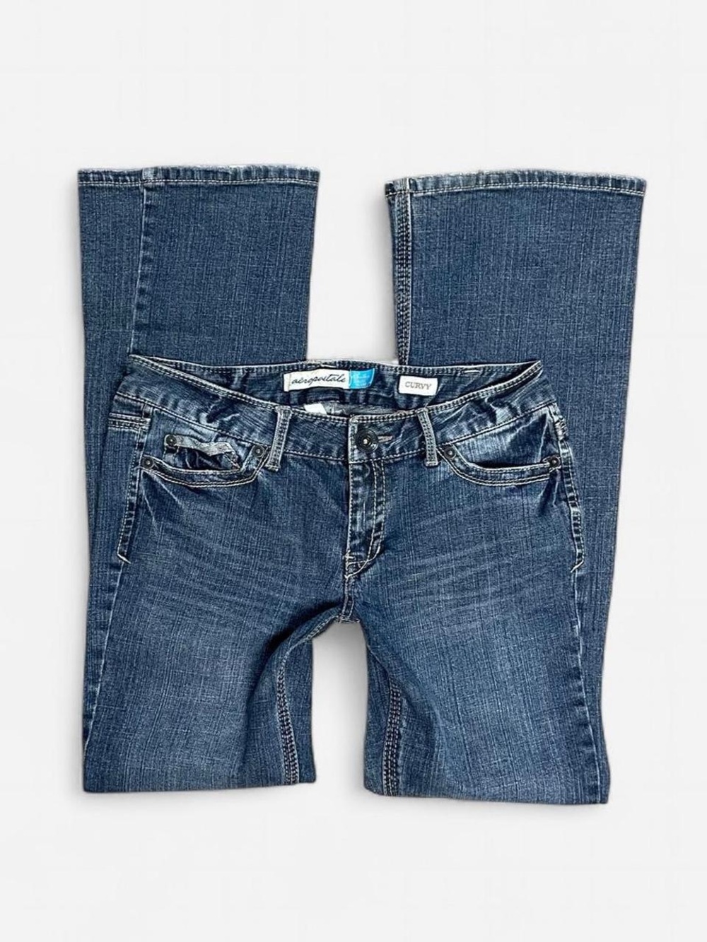 Aeropostale Low Rise Flare Jeans